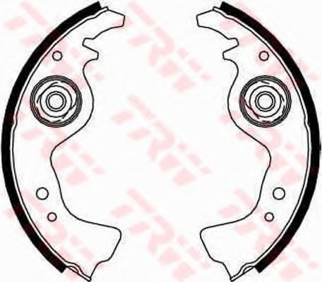 Тормозные колодки TRW GS8234