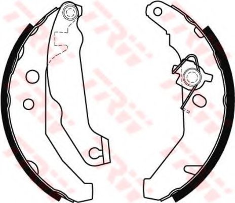 Тормозные колодки TRW GS8279