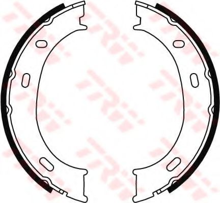 Тормозные колодки ручника TRW GS8433