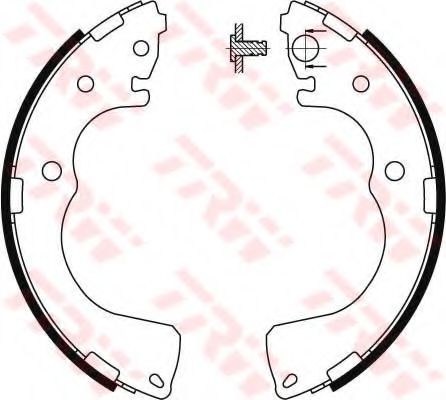 Тормозные колодки TRW GS8435