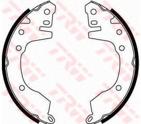 Тормозные колодки TRW GS8517