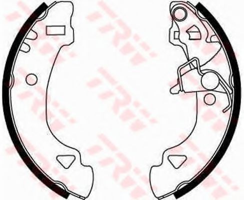 Тормозные колодки TRW GS8566