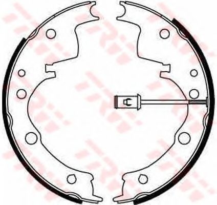 Тормозные колодки TRW GS8598