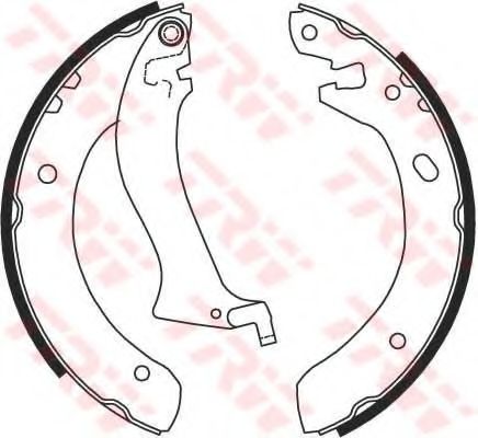 Тормозные колодки TRW GS8633