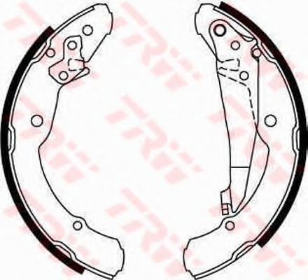 Тормозные колодки TRW GS8639