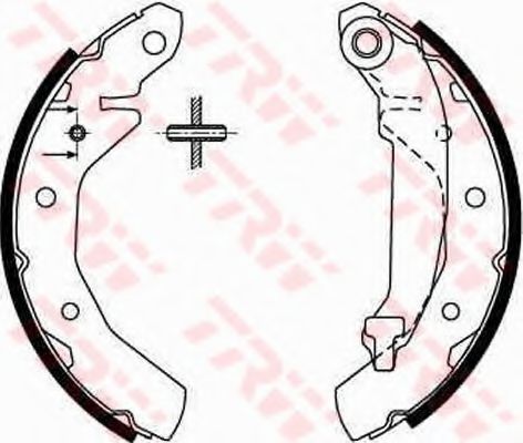 Тормозные колодки TRW GS8645