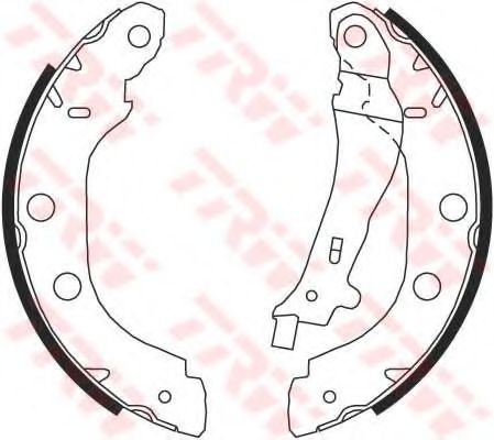 Тормозные колодки TRW GS8655