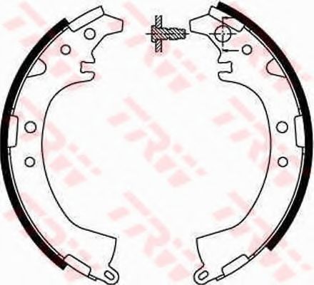 Тормозные колодки TRW GS8672