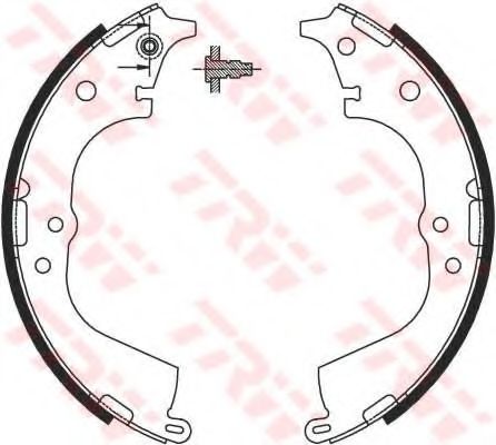 Тормозные колодки TRW GS8693