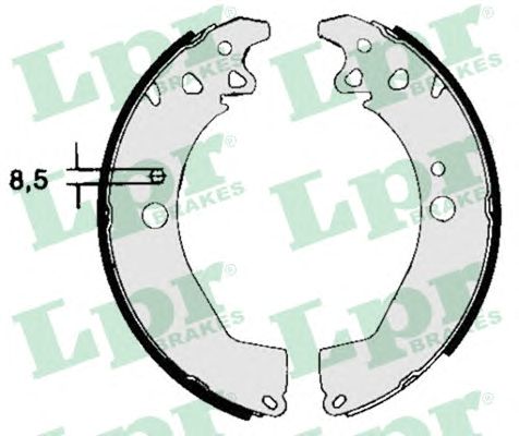 Тормозные колодки LPR 04760