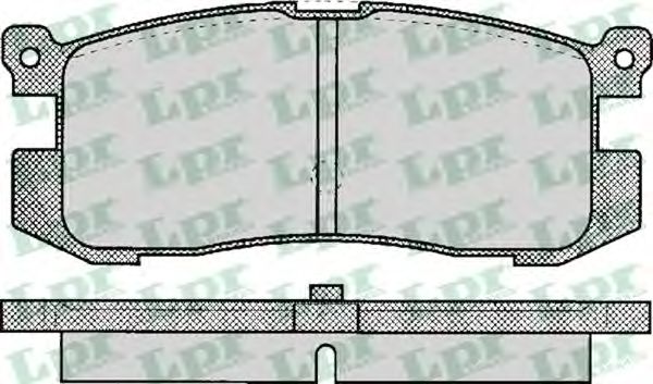 Тормозные колодки LPR 05P037