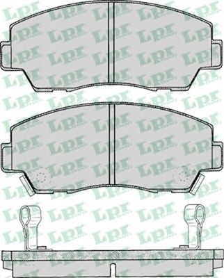 Тормозные колодки LPR 05P040