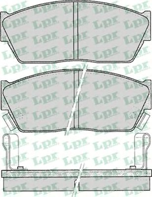 Тормозные колодки LPR 05P076