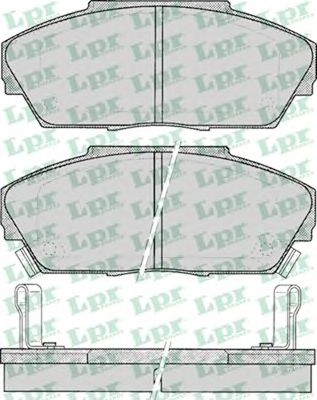 Тормозные колодки LPR 05P080
