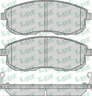Тормозные колодки LPR 05P090