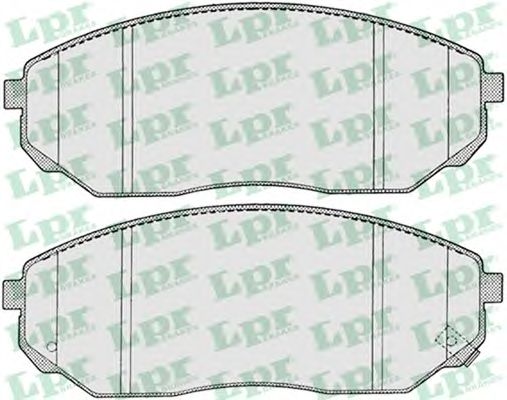 Тормозные колодки LPR 05P1207