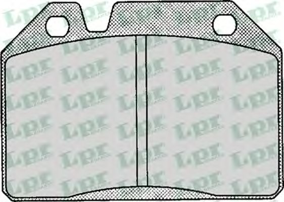 Тормозные колодки LPR 05P123