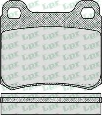 Тормозные колодки LPR 05P158