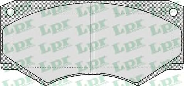 Тормозные колодки LPR 05P180