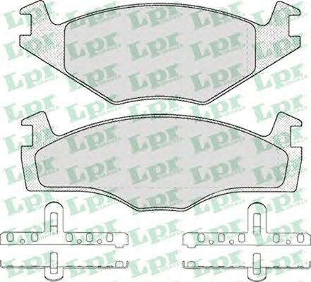 Тормозные колодки LPR 05P224
