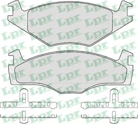 Тормозные колодки LPR 05P225