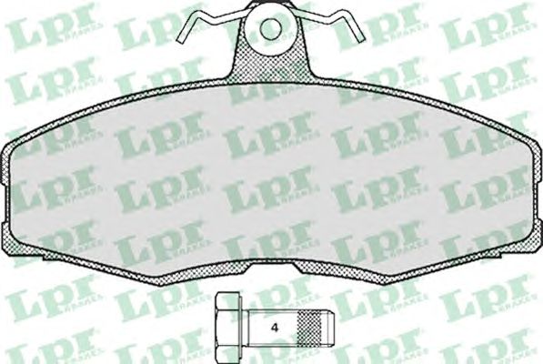 Тормозные колодки LPR 05P234