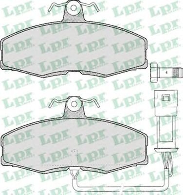 Тормозные колодки LPR 05P235