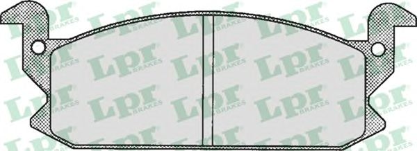 Тормозные колодки LPR 05P257