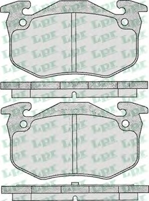 Тормозные колодки LPR 05P275