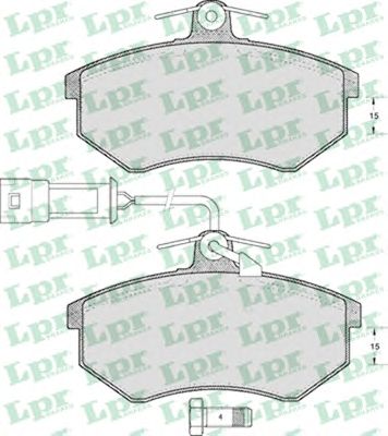 Тормозные колодки LPR 05P300