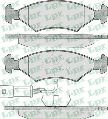 Тормозные колодки LPR 05P327