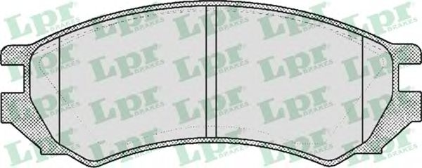 Тормозные колодки LPR 05P354