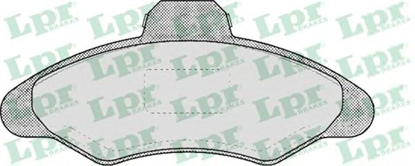 Тормозные колодки LPR 05P383