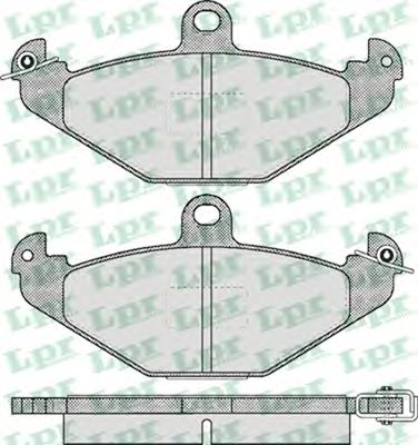 Тормозные колодки LPR 05P427