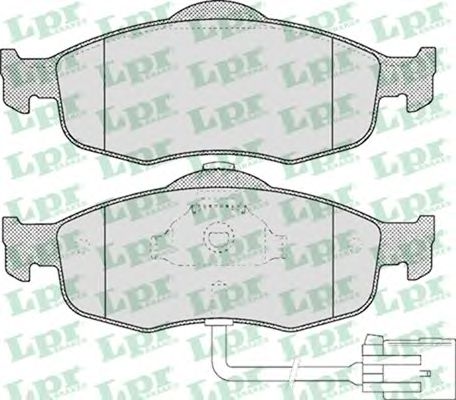 Тормозные колодки LPR 05P461