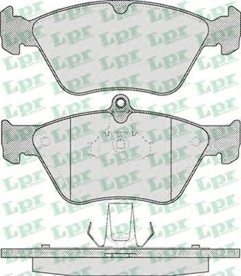 Тормозные колодки LPR 05P465