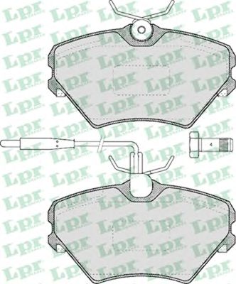Тормозные колодки LPR 05P469