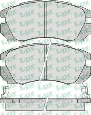 Тормозные колодки LPR 05P479
