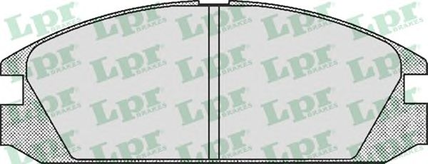 Тормозные колодки LPR 05P552