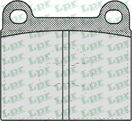 Тормозные колодки LPR 05P659