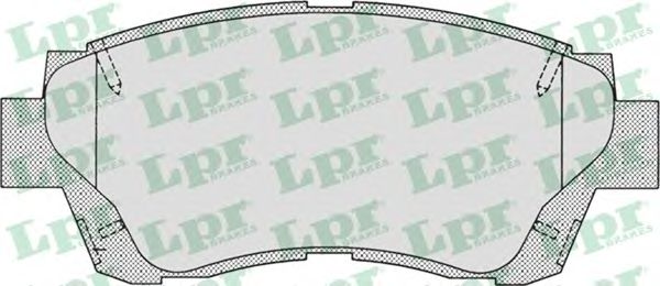 Тормозные колодки LPR 05P701