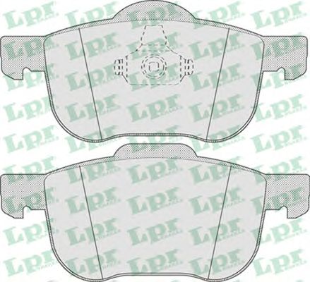 Тормозные колодки LPR 05P704
