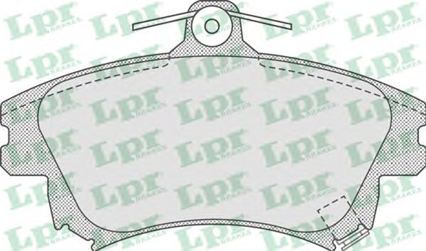 Тормозные колодки LPR 05P711