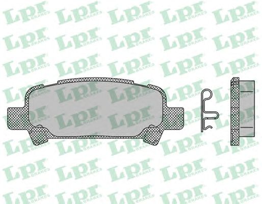 Тормозные колодки LPR 05P838