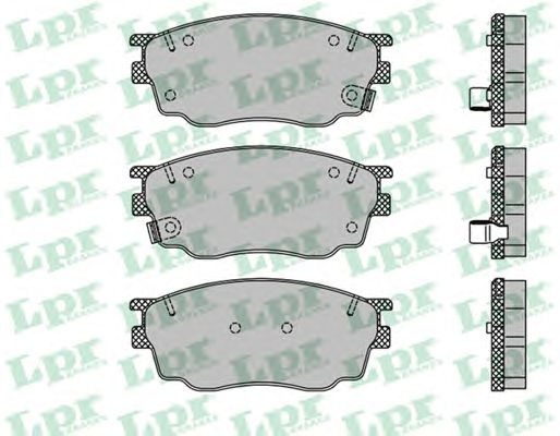 Тормозные колодки LPR 05P877