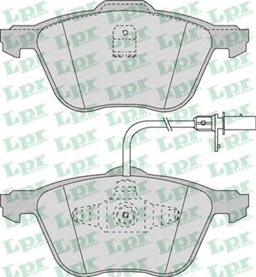 Тормозные колодки LPR 05P971