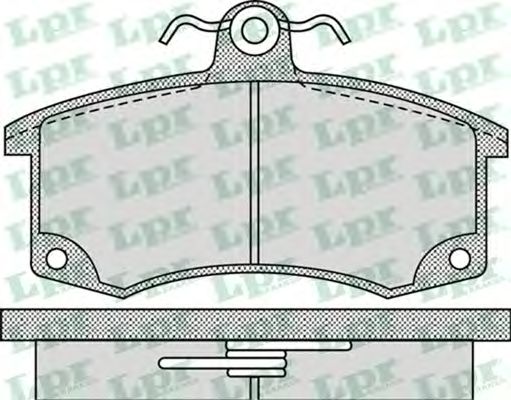 Тормозные колодки LPR 05P988