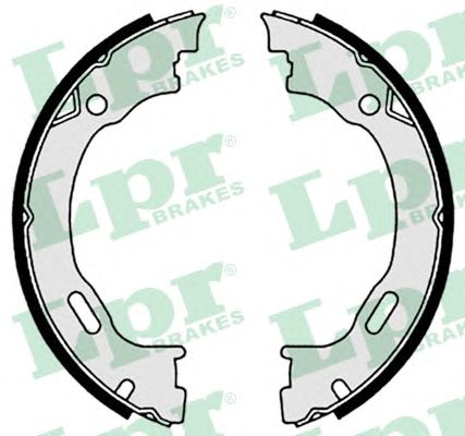 Тормозные колодки ручника LPR 08720