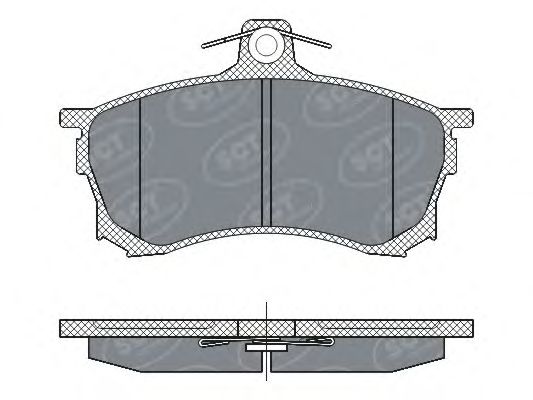 Тормозные колодки SCT SP 268