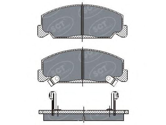 Тормозные колодки SCT SP 278